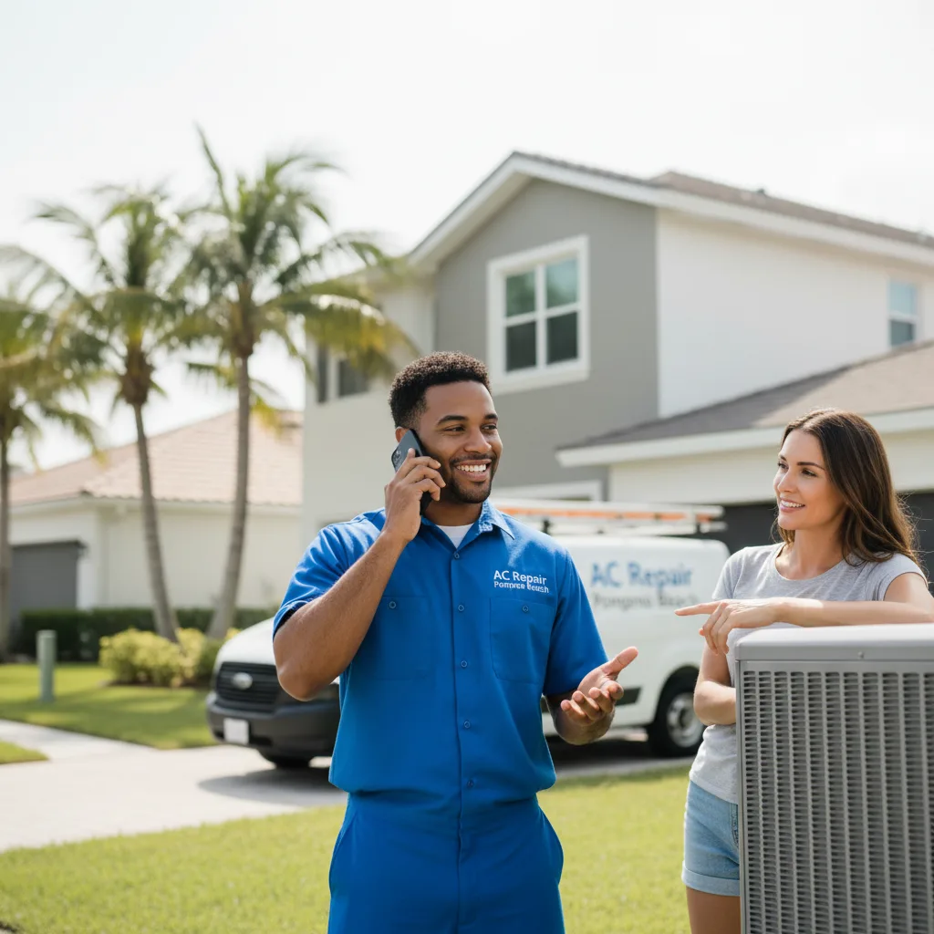 AC Repair Pompano Beach customer support in Harrison